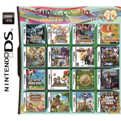 Jogo Arzopa 500 em 1  Super Combo de jogos para Nintendo DS NDS