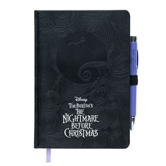 Bloco de Notas A5 Erik Editores Premium com Caneta para Projetor Tim Burtons The Nightmare Before Christmas - 1