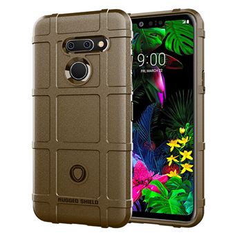 Capa Antichoque WISETONY para LG G8 ThinQ Castanho - 1