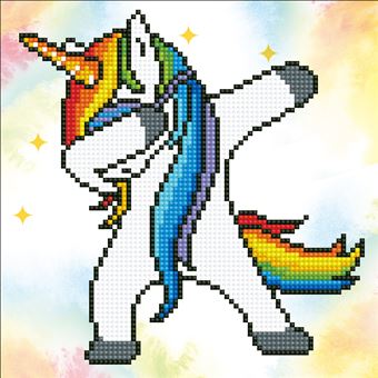 Pintar com Diamantes Diamond Dotz Nível Iniciante | Unicórnio DD3024 - 1