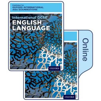 International Gcse English Language For Oxford International Aqa Examinations Print  Online Textbook Pack - 1