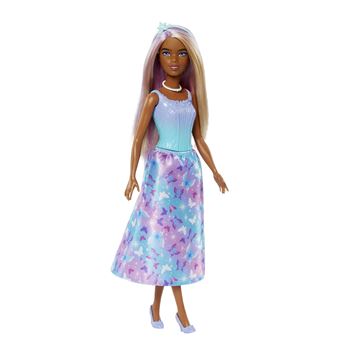 Barbie Toque de Magia Vestido Azul/Roxo Mattel - 1