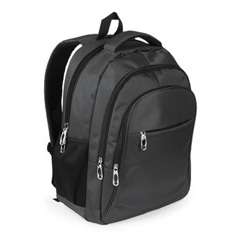 Mochila para Computador Portátil DAM Arcano 600D | Nylon | Compartimento Interior Acolchoado - Cinza - 1