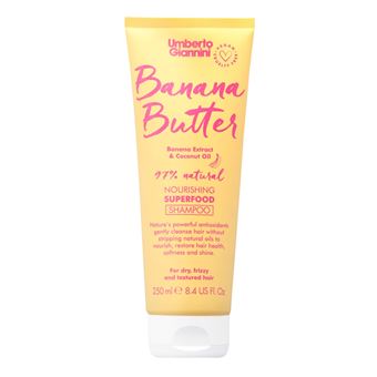 Shampoo Umberto Giannini Nutritivo Manteiga de Banana - 1