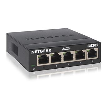 Switch de Rede NETGEAR GS305 | Preto - 1