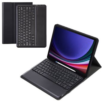 Capa ZURSANA para Samsung Galaxy Tab S9 FE Plus de 12,4 " | Teclado | Bluetooth | Preto - 1
