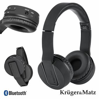 Auscultadores Kruger&Matz Bluetooth S/ Fios Articulados Kruger Matz - 1