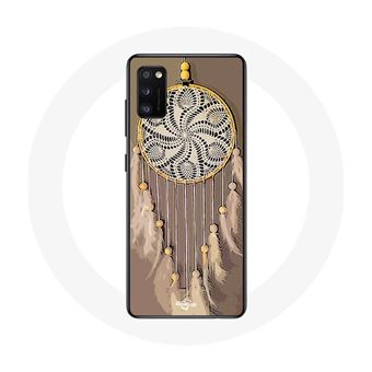 Capa Maniacase para Oppo A16 Apanhador de Sonhos Brown Dreamcatcher - 1