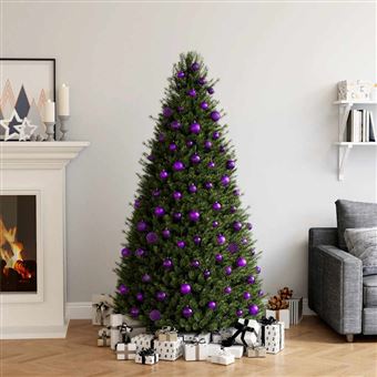 Conjunto de Bolas de Natal vidaXL | 100 Peças | Roxo - 1