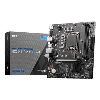 Motherboard MSI PRO H610M-E DDR4 - 1
