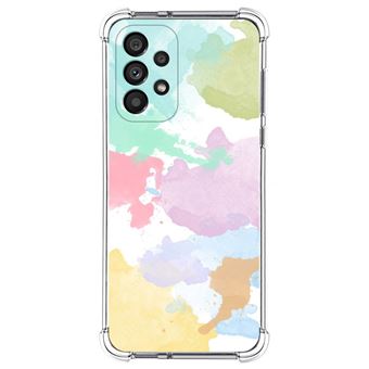 Capa Tumundosmartphone de silicone anti-choque para Samsung Galaxy A53 5G design aquarela 11 desenhos - 1