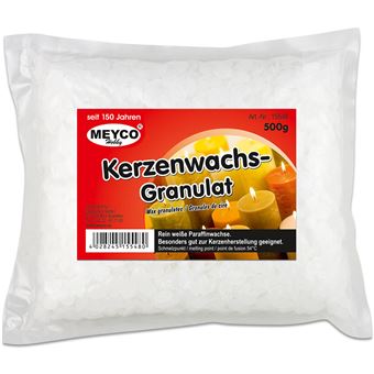 Parafina para Velas Meyco 15548 500G granulada - 1