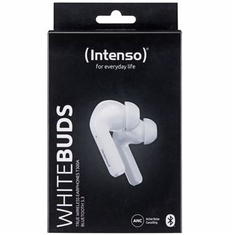 Auriculares Bluetooth Intenso White Buds T302A | Branco - 1