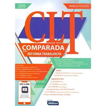 CLT comparada com a reforma trabalhista - 1