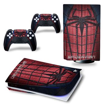 Autocolantes de Proteção HSMY para Consola Sony PS5 Edition Standard - Spiderman -TN-PS5Disk-0329 - 1