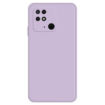 Capa e TPU borda reta, emborrachado, anti-riscos, à prova de queda Magunivers para Xiaomi Redmi 10C 4G - roxo - 1