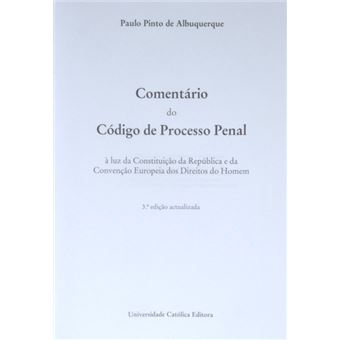 Comentário do código de processo penal. [3.ª edição] - 1