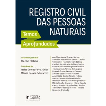 O Registro Civil das Pessoas Naturais - 1