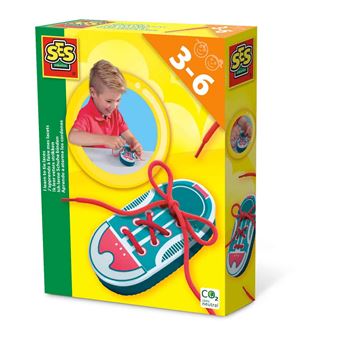 Motor para brinquedos SES Creative I learn to tie shoe laces - 1