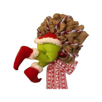 Guirlanda Grinch V-REEL | Juta Decorativa | 40cm - 1