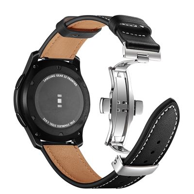 pulseira de couro samsung gear s3