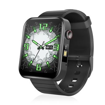 Smartwatch DAM T68+ | Termómetro | Lanterna | Multidesportos | Monitor de Frequência Cardíaca e Pressão | 4x1,1x4,4 cm - Preto - 1
