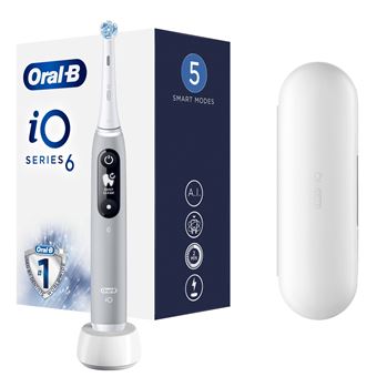 Escova de Dentes Elétrica Oral-B iO 80351524 | Cinzento - 1