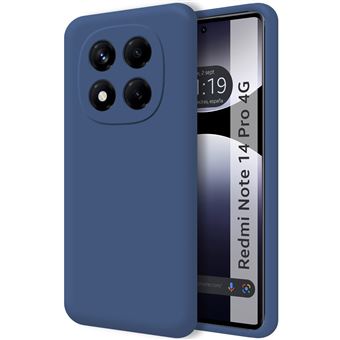 Capa Tumundosmartphone de Silicone Líquido ultramacio para Xiaomi Redmi Note 14 Pro 4G | Azul - 1
