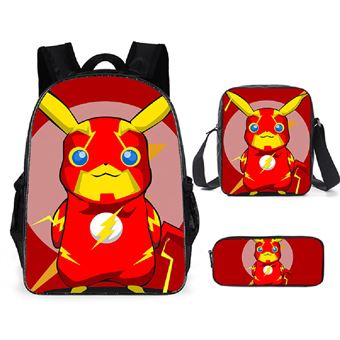 Mochila infantil Royal Bailey 01 | com bolsa de ombro infantil e capa protetora com fecho | Pokémon - 1