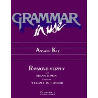 Grammar in Use Answer key : Reference and Practice for Intermediate Students of English - 1