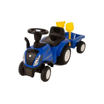 Carro BabyTrold New Holland tractor Blue - 1