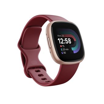 Smartwatch Fitbit Versa 4 | Rosa, Vermelho - 1