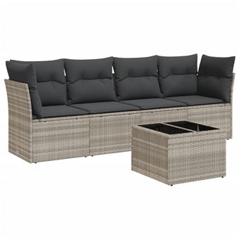 Conjunto de Mobiliário de Exterior VidaXL 3249071 - 1
