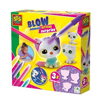 Canetas de Sopro Gatinhos Surpresa Ses Hobby - 1