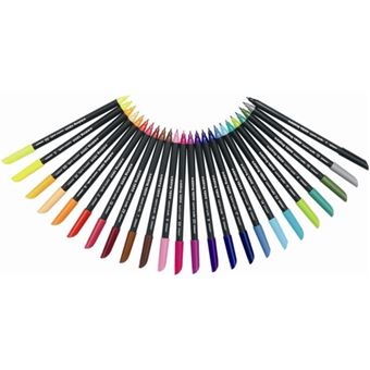 Edding 1200 colourpen caneta de feltro Castanho 1 peça(s)  Preto e Multi cor - 1