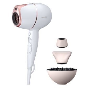 Secador de Cabelo Philips Prestige BHD628/00 Secador de cabelo | 1800 W | Rosa, Branco - 1