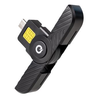 Leitor de Smart Cards Universal TooQ TQR-3011B | Preto - 1