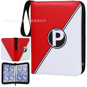 Álbum Pokémon TCG V-REEL | Couro PU com Zíper | 400 Cartas | HLX-050 - 1