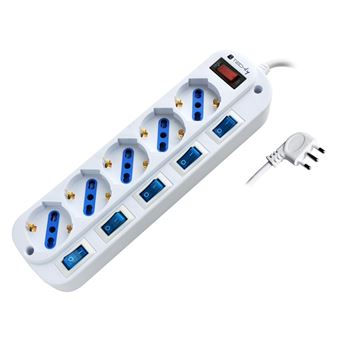 Extensão Elétrica Techly IUPS-PCP-5I-OP | Branco - 1