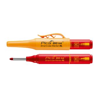 Lápis de Carpinteiro Pica-Marker Smart Use Marker XL | Vermelho - 1