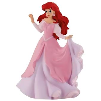 A Pequena Sereia - Princesa Ariel com vestido cor-de-rosa - 1