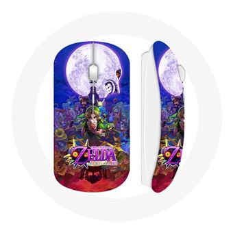 Rato Wireless Maniacase A Lenda Da Máscara de Majora Zelda Video Games - 1