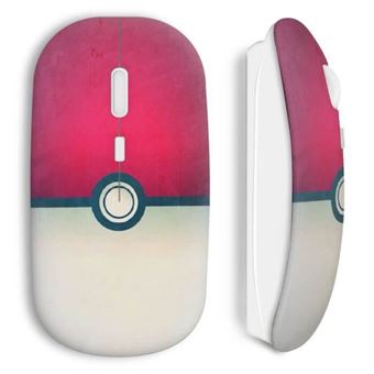 Rato Wireless Maniacase com Design de Pokemon Pokeball - 1