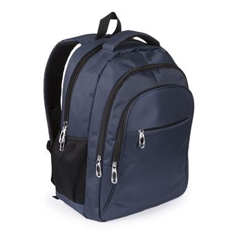 Mochila para Computador Portátil DAM Arcano 600D | Nylon | Compartimento Interior Acolchoado - Azul marinho - 1