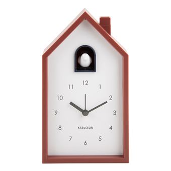 Relógio de Mesa Karlsson KA6015RD | Ocre, Vermelho - 1