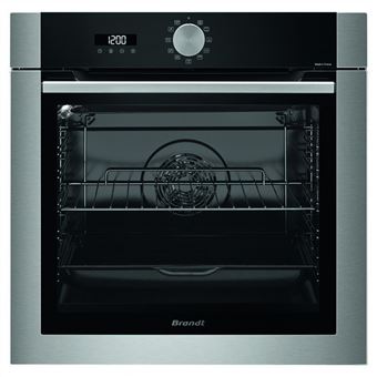 Forno Elétrico Brandt BOP7534X | Pirolítico | 73 L | 59.2 cm | A+ | Aço inoxidável - 1