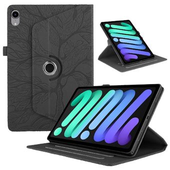 Capa Giratória 360° ZURSANA para Tablet iPad mini 2021 | Suporte Ajustável e Proteção Antichoque - Preto - 1