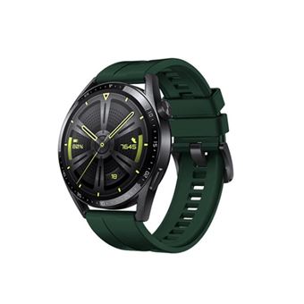 Bracelete Silicone com Fivela GIFT4ME para Garmin Forerunner 570 - 42mm | Verde Escuro - 1