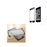 Kit Película de Vidro 5D Full Cover e Capa Naked Bumper Phonecare para iPhone 6s Plus - Preto / Transparente_0