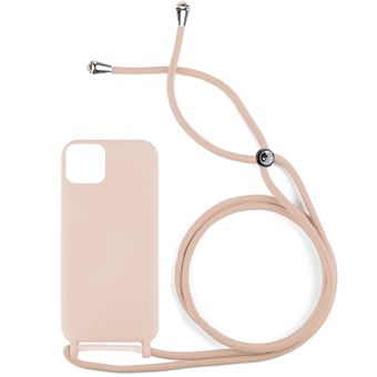 Capa skyhe para Apple iPhone 15 Pro Max Gel Rope - Rosa Pastel - 1